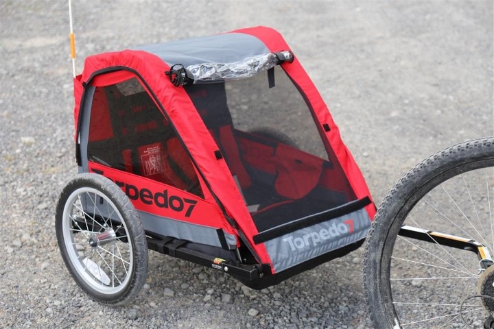 Torpedo 7 deals bike trailer